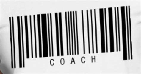 coach barcode lookup.